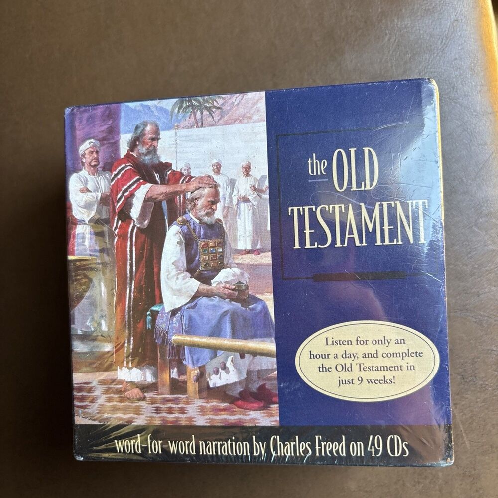 The Old Testament Bible Audiobook Narration 49 CDs Covenant Charles Freed LDS